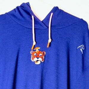 🐅 Rhoback XXL Navy Hoodie – Auburn Vintage Aubie Logo 🐅
